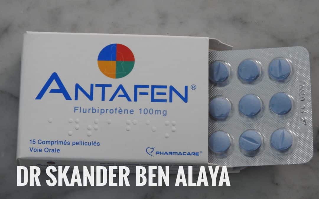 Antafen est le nom commercial d’un médicament dont le principe actif est le flurbiprofène, un anti-inflammatoire non stéroïdien (AINS).